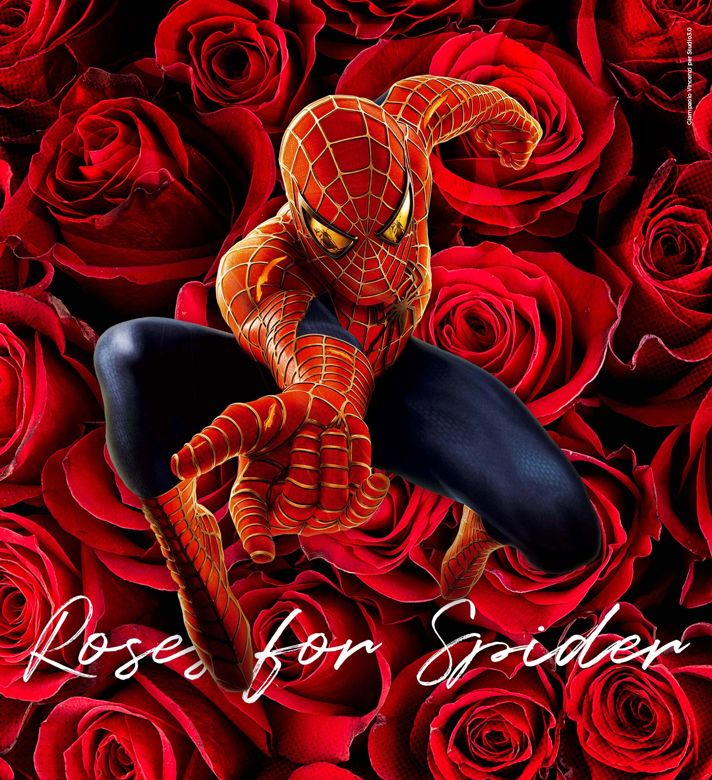 Spiderman Roses